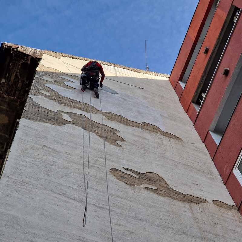 Homlokzat felújítása